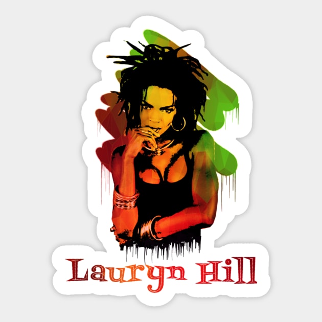 Lauryn Hill. Classic Sticker by marcantonioy